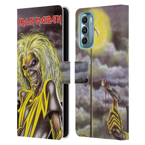 Iron Maiden Album Covers Killers Leather Book Wallet Case Cover For Motorola Moto G Stylus 5G (2022)