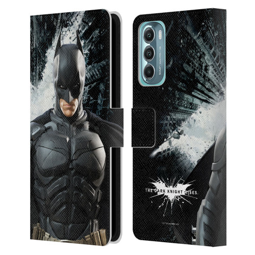 The Dark Knight Rises Character Art Batman Leather Book Wallet Case Cover For Motorola Moto G Stylus 5G (2022)