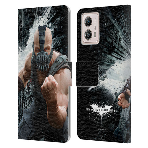 The Dark Knight Rises Character Art Bane Leather Book Wallet Case Cover For Motorola Moto G53 5G