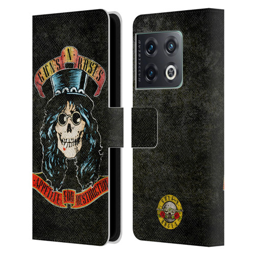 Guns N' Roses Vintage Slash Leather Book Wallet Case Cover For OnePlus 10 Pro