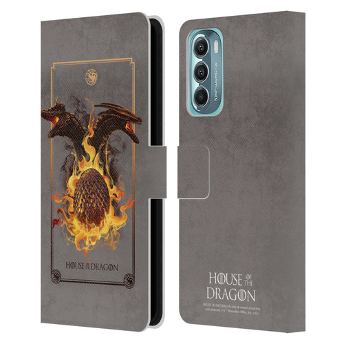 House Of The Dragon: Television Series Art Syrax and Caraxes Leather Book Wallet Case Cover For Motorola Moto G Stylus 5G (2022)