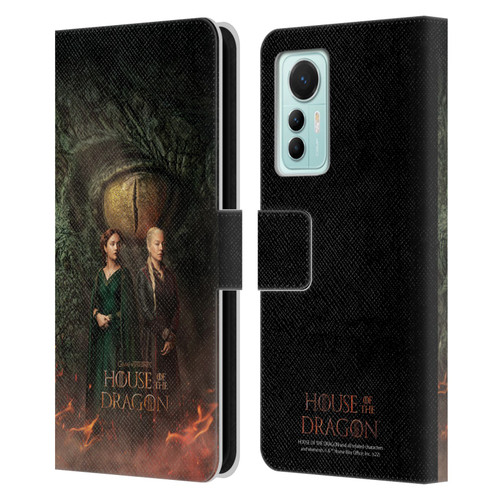 House Of The Dragon: Television Series Art Poster Leather Book Wallet Case Cover For Xiaomi 12 Lite