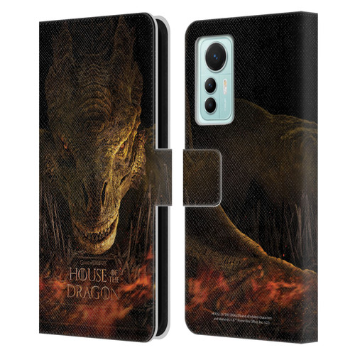 House Of The Dragon: Television Series Art Syrax Poster Leather Book Wallet Case Cover For Xiaomi 12 Lite