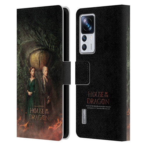 House Of The Dragon: Television Series Art Poster Leather Book Wallet Case Cover For Xiaomi 12T Pro