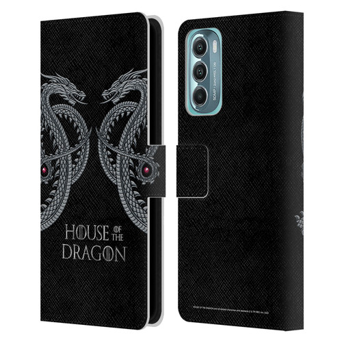 House Of The Dragon: Television Series Graphics Dragon Leather Book Wallet Case Cover For Motorola Moto G Stylus 5G (2022)