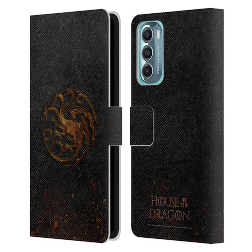 House Of The Dragon: Television Series Graphics Targaryen Emblem Leather Book Wallet Case Cover For Motorola Moto G Stylus 5G (2022)