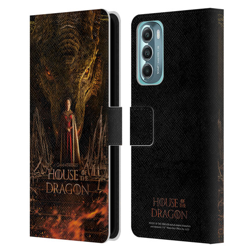 House Of The Dragon: Television Series Key Art Poster 1 Leather Book Wallet Case Cover For Motorola Moto G Stylus 5G (2022)