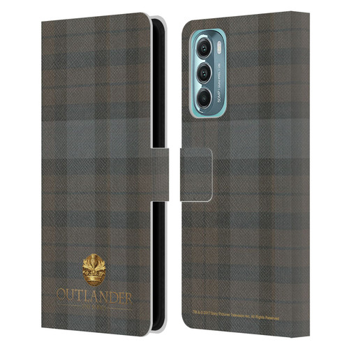 Outlander Tartans Plaid Leather Book Wallet Case Cover For Motorola Moto G Stylus 5G (2022)