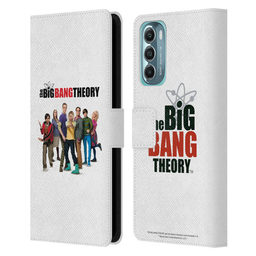 The Big Bang Theory Key Art Season 10 Leather Book Wallet Case Cover For Motorola Moto G Stylus 5G (2022)