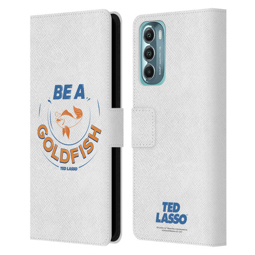 Ted Lasso Season 1 Graphics Be A Goldfish Leather Book Wallet Case Cover For Motorola Moto G Stylus 5G (2022)