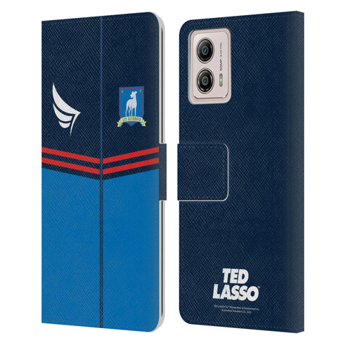 Ted Lasso Season 1 Graphics Jacket Leather Book Wallet Case Cover For Motorola Moto G53 5G