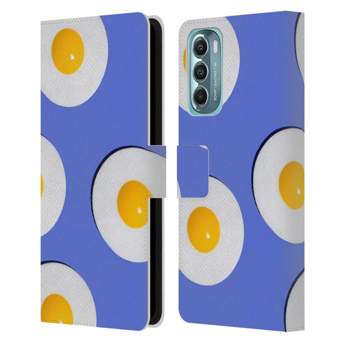 Pepino De Mar Patterns 2 Egg Leather Book Wallet Case Cover For Motorola Moto G Stylus 5G (2022)