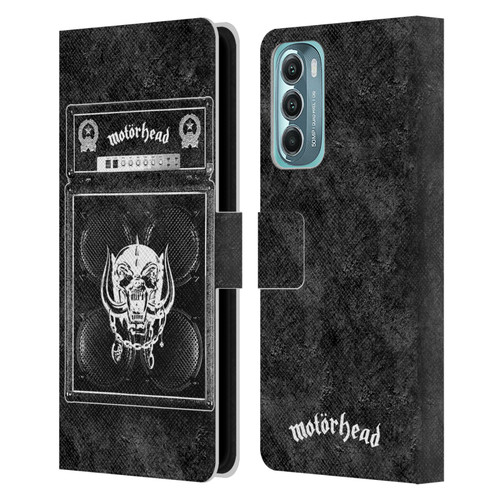 Motorhead Key Art Amp Stack Leather Book Wallet Case Cover For Motorola Moto G Stylus 5G (2022)