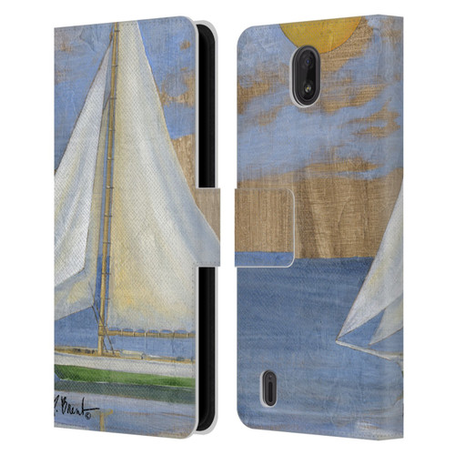 Paul Brent Ocean Serene Sailboat Leather Book Wallet Case Cover For Nokia C01 Plus/C1 2nd Edition