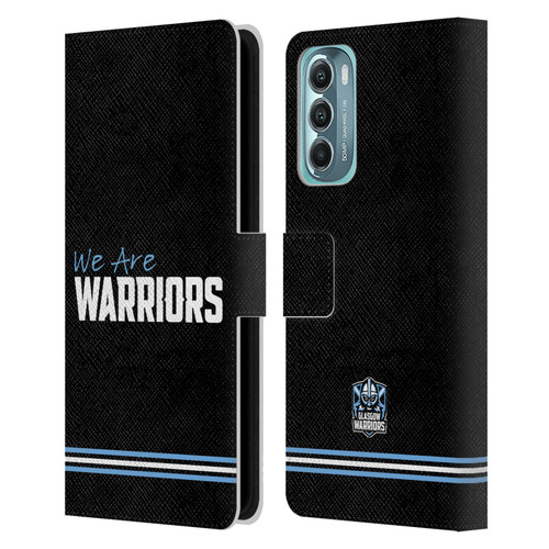 Glasgow Warriors Logo We Are Warriors Leather Book Wallet Case Cover For Motorola Moto G Stylus 5G (2022)