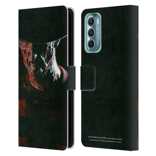 A Nightmare On Elm Street (1984) Graphics Freddy Leather Book Wallet Case Cover For Motorola Moto G Stylus 5G (2022)