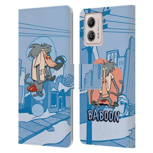 I Am Weasel. Graphics What Is It I.R Leather Book Wallet Case Cover For Motorola Moto G53 5G