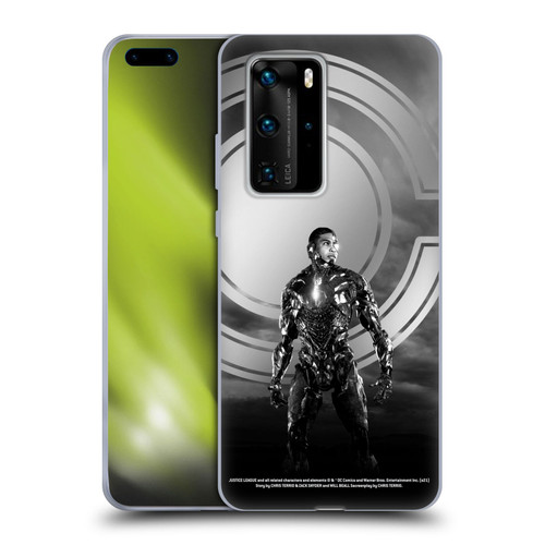 Zack Snyder's Justice League Snyder Cut Character Art Cyborg Soft Gel Case for Huawei P40 Pro / P40 Pro Plus 5G