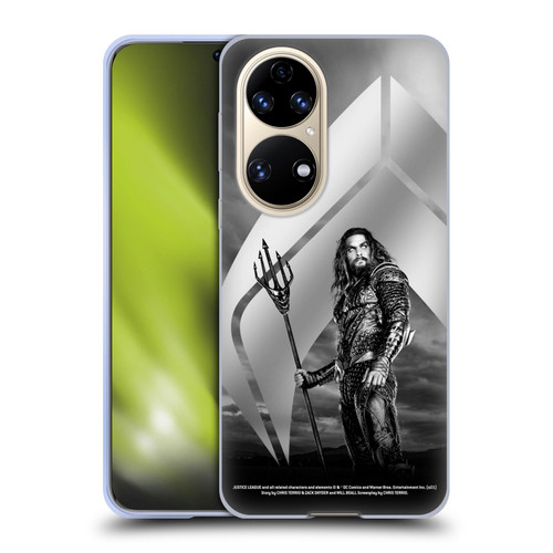 Zack Snyder's Justice League Snyder Cut Character Art Aquaman Soft Gel Case for Huawei P50