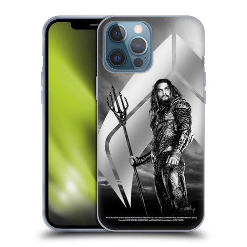 Zack Snyder's Justice League Snyder Cut Character Art Aquaman Soft Gel Case for Apple iPhone 13 Pro Max