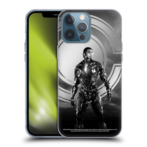 Zack Snyder's Justice League Snyder Cut Character Art Cyborg Soft Gel Case for Apple iPhone 13 Pro Max