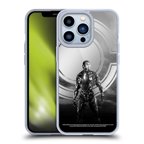Zack Snyder's Justice League Snyder Cut Character Art Cyborg Soft Gel Case for Apple iPhone 13 Pro