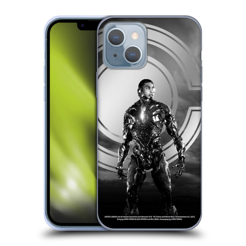Zack Snyder's Justice League Snyder Cut Character Art Cyborg Soft Gel Case for Apple iPhone 14