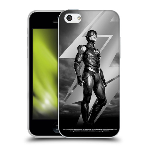 Zack Snyder's Justice League Snyder Cut Character Art Flash Soft Gel Case for Apple iPhone 5c