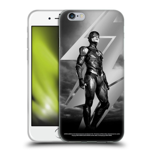 Zack Snyder's Justice League Snyder Cut Character Art Flash Soft Gel Case for Apple iPhone 6 / iPhone 6s