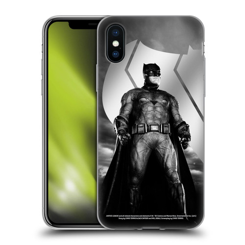 Zack Snyder's Justice League Snyder Cut Character Art Batman Soft Gel Case for Apple iPhone X / iPhone XS