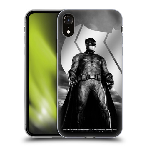 Zack Snyder's Justice League Snyder Cut Character Art Batman Soft Gel Case for Apple iPhone XR