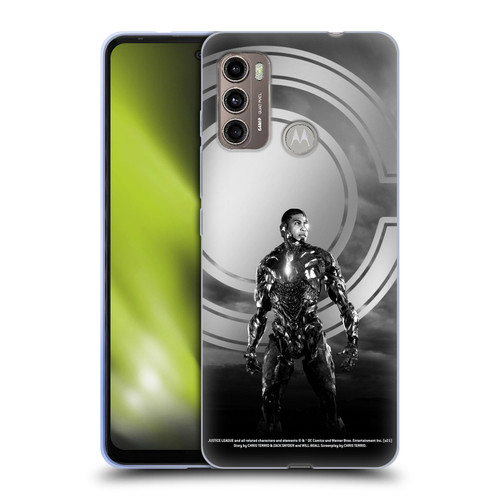 Zack Snyder's Justice League Snyder Cut Character Art Cyborg Soft Gel Case for Motorola Moto G60 / Moto G40 Fusion