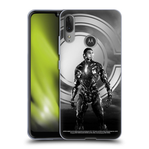 Zack Snyder's Justice League Snyder Cut Character Art Cyborg Soft Gel Case for Motorola Moto E6 Plus