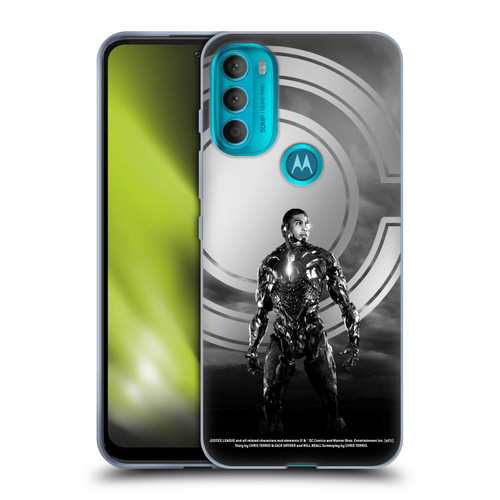 Zack Snyder's Justice League Snyder Cut Character Art Cyborg Soft Gel Case for Motorola Moto G71 5G