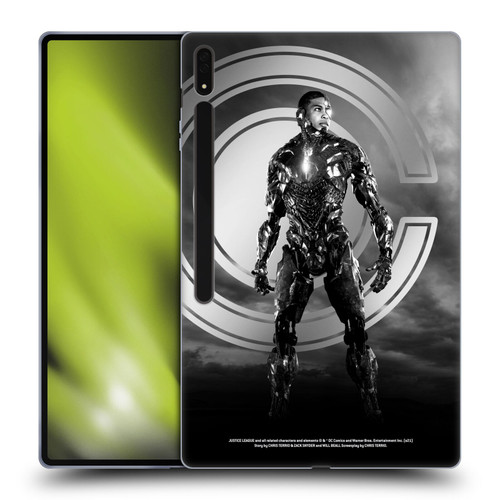 Zack Snyder's Justice League Snyder Cut Character Art Cyborg Soft Gel Case for Samsung Galaxy Tab S8 Ultra