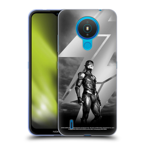 Zack Snyder's Justice League Snyder Cut Character Art Flash Soft Gel Case for Nokia 1.4