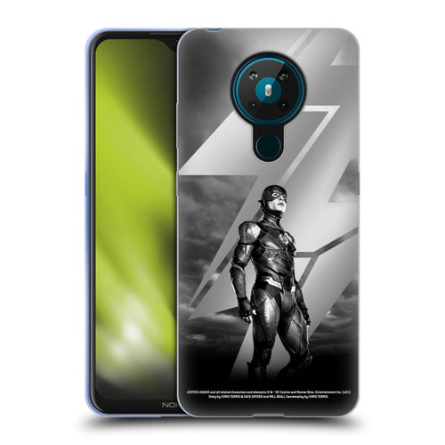 Zack Snyder's Justice League Snyder Cut Character Art Flash Soft Gel Case for Nokia 5.3