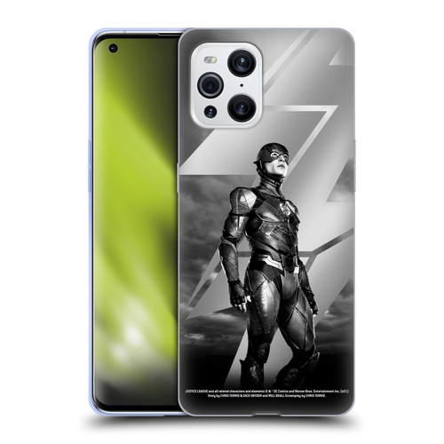 Zack Snyder's Justice League Snyder Cut Character Art Flash Soft Gel Case for OPPO Find X3 / Pro