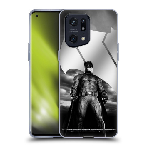 Zack Snyder's Justice League Snyder Cut Character Art Batman Soft Gel Case for OPPO Find X5 Pro