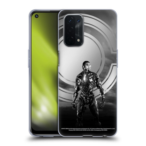 Zack Snyder's Justice League Snyder Cut Character Art Cyborg Soft Gel Case for OPPO A54 5G