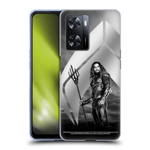 Zack Snyder's Justice League Snyder Cut Character Art Aquaman Soft Gel Case for OPPO A57s