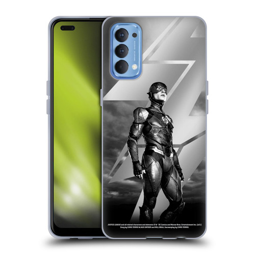 Zack Snyder's Justice League Snyder Cut Character Art Flash Soft Gel Case for OPPO Reno 4 5G