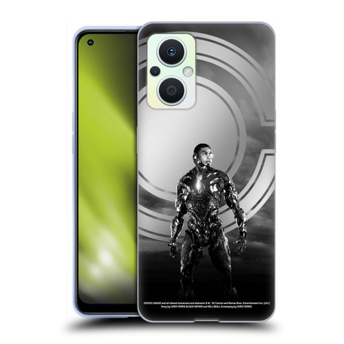 Zack Snyder's Justice League Snyder Cut Character Art Cyborg Soft Gel Case for OPPO Reno8 Lite