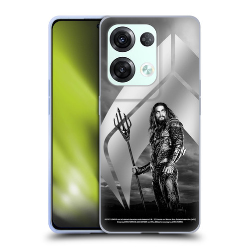 Zack Snyder's Justice League Snyder Cut Character Art Aquaman Soft Gel Case for OPPO Reno8 Pro