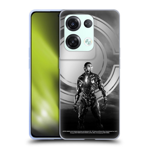Zack Snyder's Justice League Snyder Cut Character Art Cyborg Soft Gel Case for OPPO Reno8 Pro