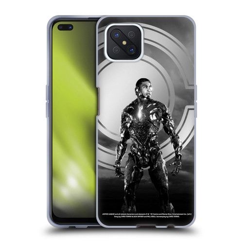 Zack Snyder's Justice League Snyder Cut Character Art Cyborg Soft Gel Case for OPPO Reno4 Z 5G