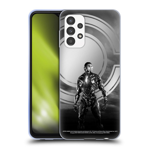 Zack Snyder's Justice League Snyder Cut Character Art Cyborg Soft Gel Case for Samsung Galaxy A13 (2022)