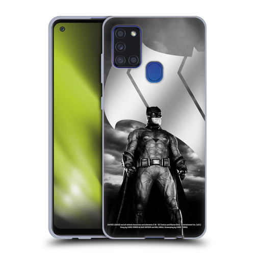 Zack Snyder's Justice League Snyder Cut Character Art Batman Soft Gel Case for Samsung Galaxy A21s (2020)