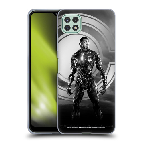 Zack Snyder's Justice League Snyder Cut Character Art Cyborg Soft Gel Case for Samsung Galaxy A22 5G / F42 5G (2021)