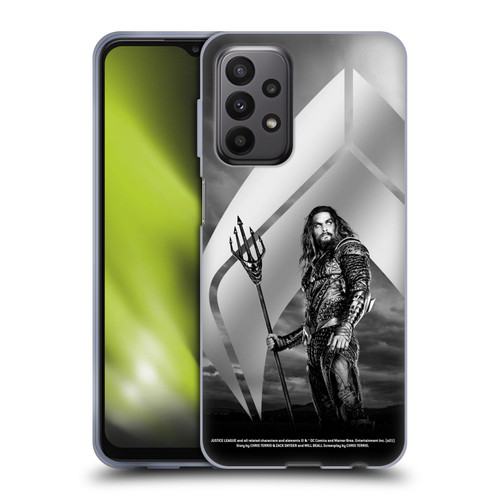 Zack Snyder's Justice League Snyder Cut Character Art Aquaman Soft Gel Case for Samsung Galaxy A23 / 5G (2022)